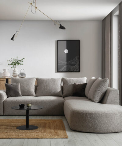 Canapé d’angle ARES retour dossier