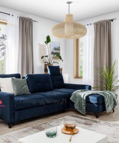 Canapé d'angle méridienne Prague