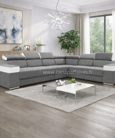 Canapé Montana angle convertible 315 x 255cm